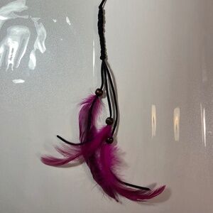Hair Feather Extension Pink